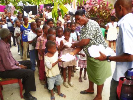 One of the Haitian orphanages that we visited